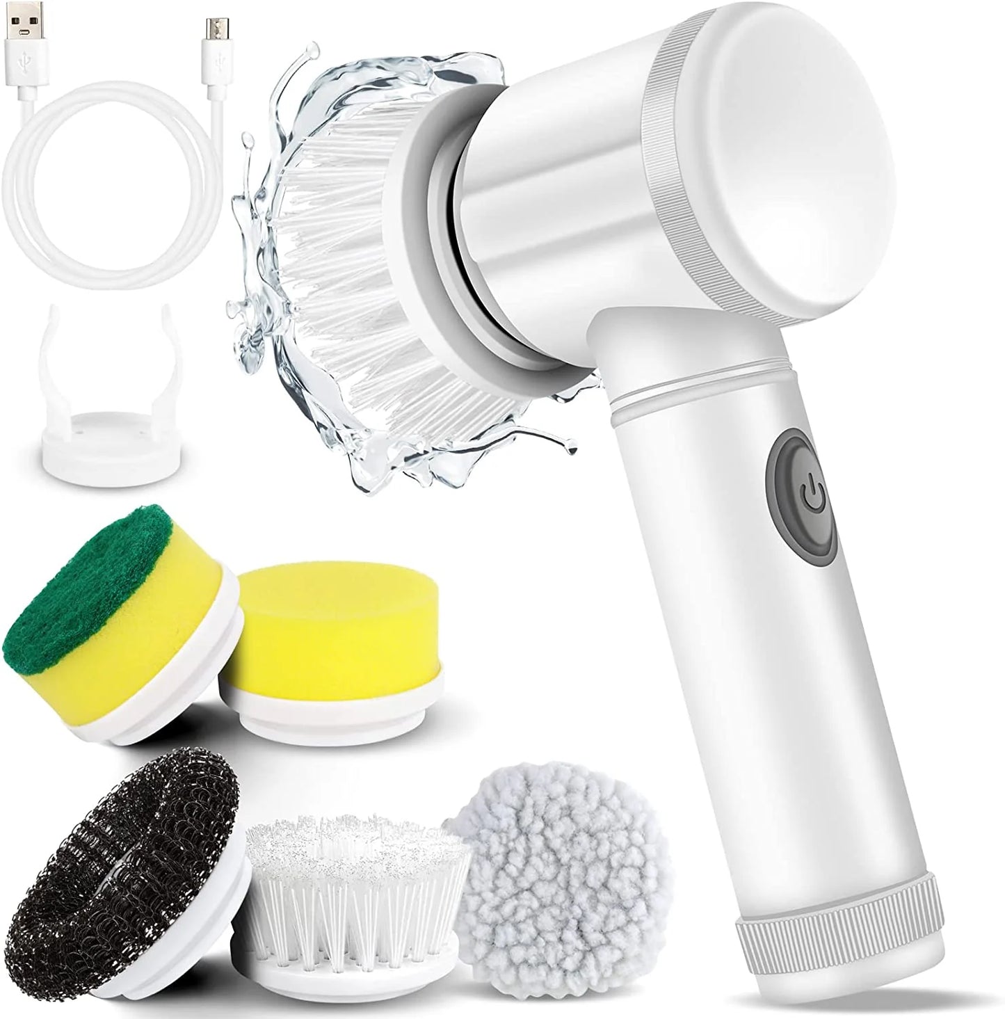 🔥 SPAZZOLA ELETTRICA MULTIFUNZIONALE SENZA FILI – PULIZIA PERFETTA, SENZA SFORZO! 🔥 ✨ La soluzione definitiva per una casa sempre brillante, senza fatica.